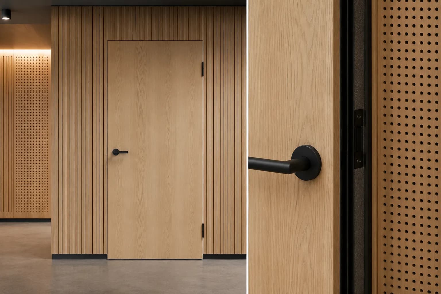 Portes techniques et acoustiques
