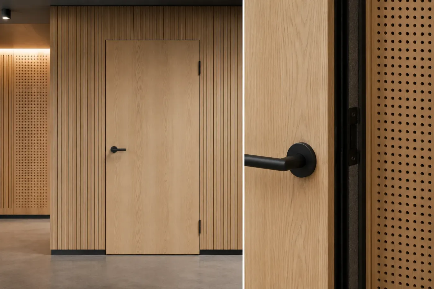 Portes techniques et acoustiques